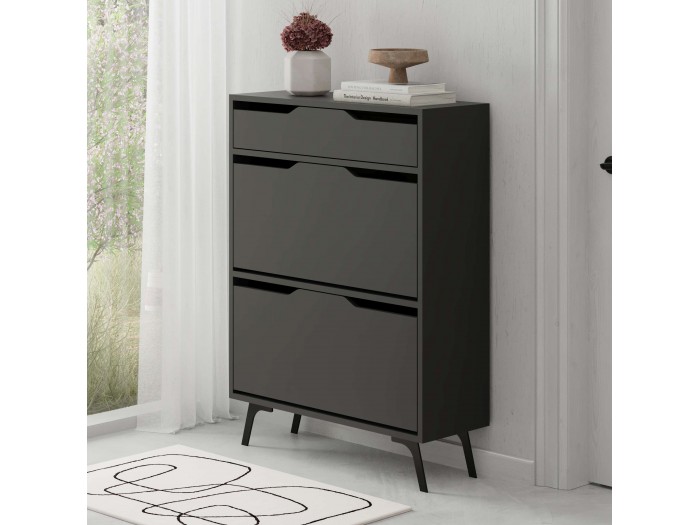 Шкаф за обувки ASTA (антрацит)